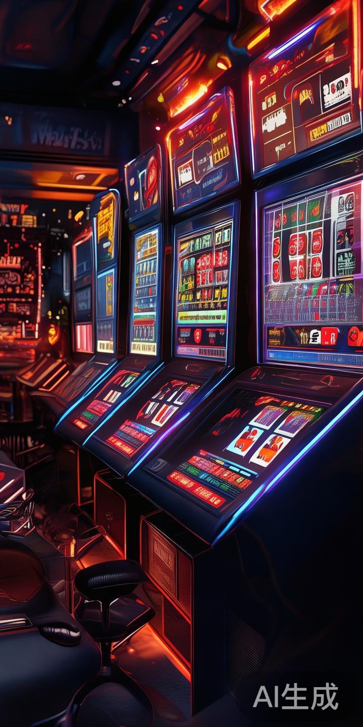 许多假游戏通过仿照正规赌场的老虎机、轮盘等设备，设